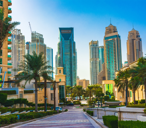 View of Dubai