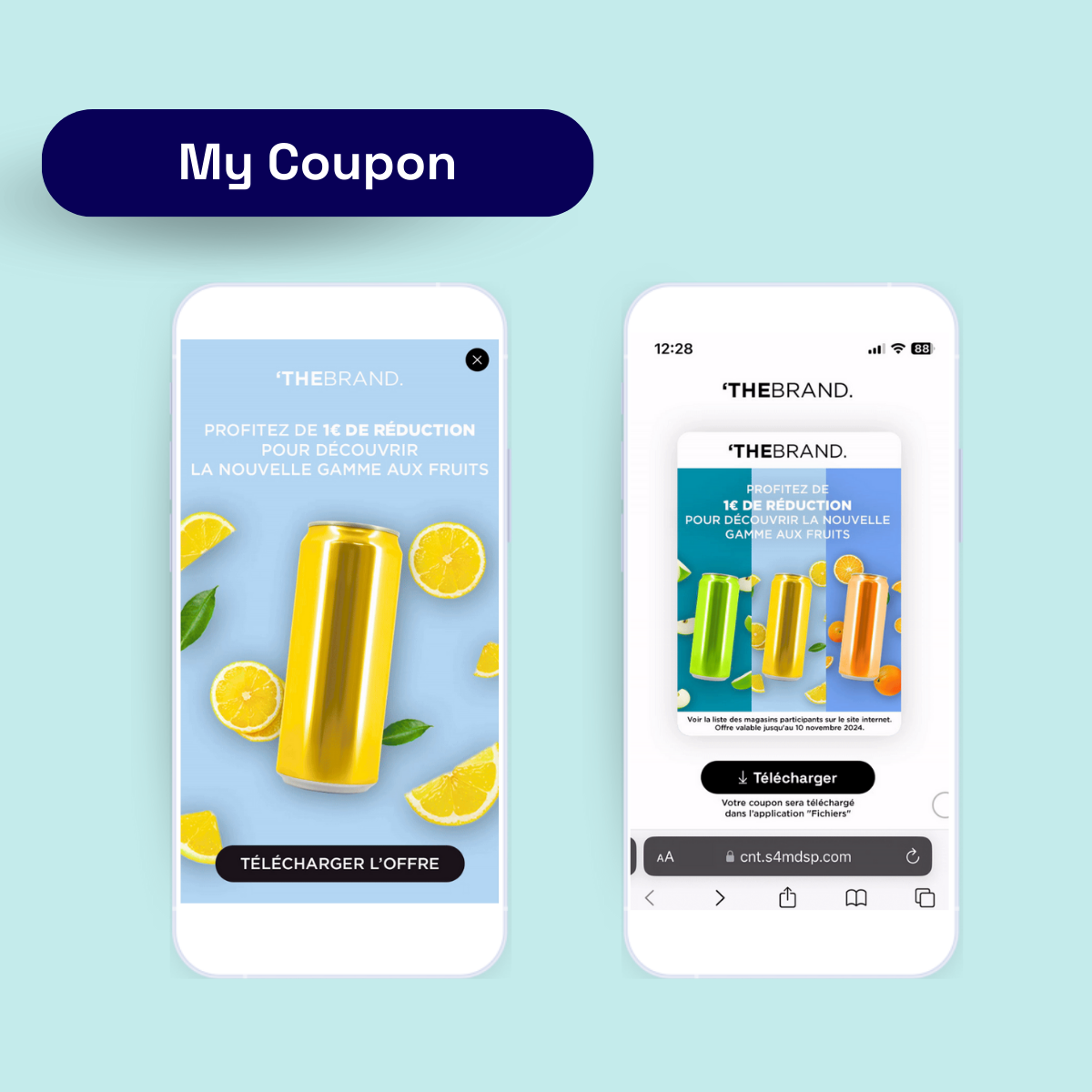 Découvrez le nouveau format My Coupon