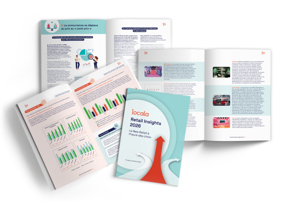 Cover of the 2026 French Barometer + couple of pages with some graphs